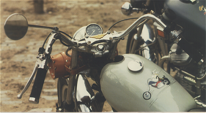 BSA A10 chopper