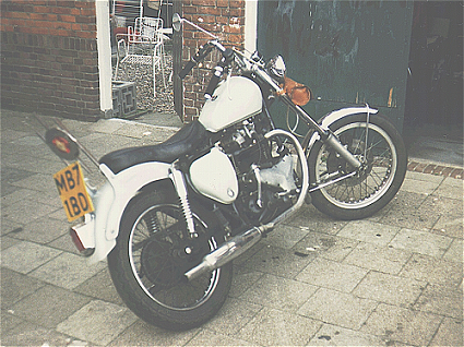 BSA A10 chopper