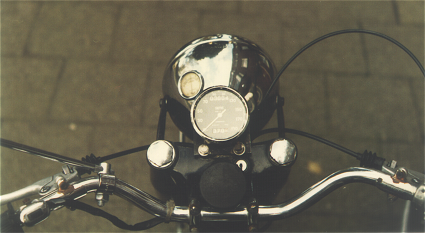 BSA with JAWA sidecar