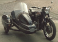 BSA A10 with sidecar